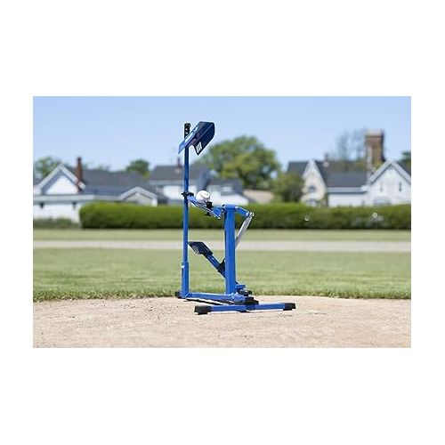  GAME MASTER Louisville Slugger Blue Flame Pro Pitching Machine