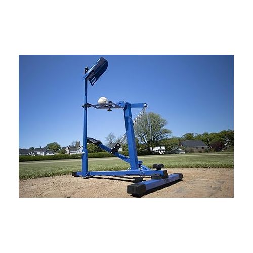  GAME MASTER Louisville Slugger Blue Flame Pro Pitching Machine