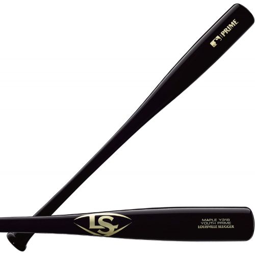  Louisville Slugger Youth Prime - Black - Maple Y318 Wood Baseball Bat