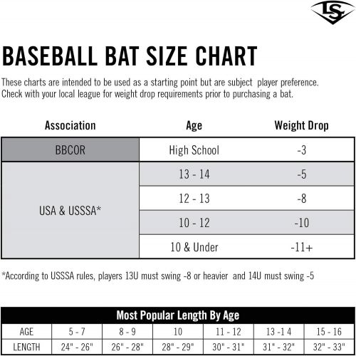  Louisville Slugger 2020 Omaha Junior Big Barrel (-10) 2 3/4 Senior League Baseball Bat Series