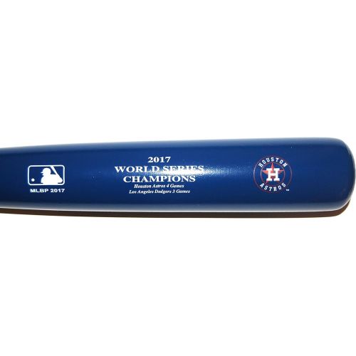  Louisville Slugger 2017 Houston Astros Blue World Series Maple Wood Baseball Bat