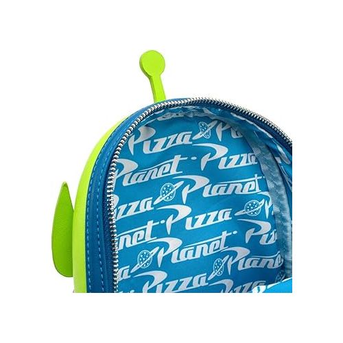  Loungefly Disney Toy Story Alien Pizza Planet Mini Backpack