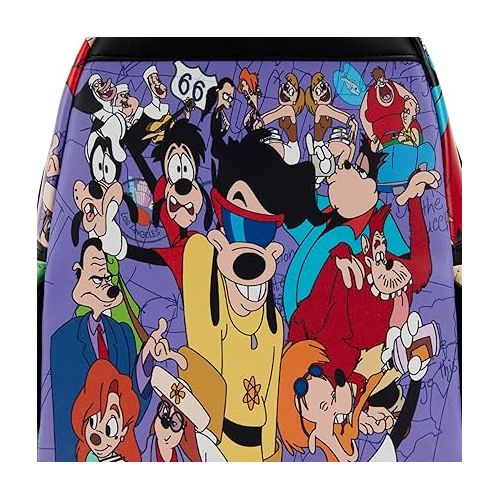  Loungefly DISNEY GOOFY MOVIE COLLAGE MINI BACKPACK