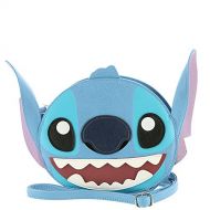 Loungefly Lilo and Stitch Stitch Face Faux Leather Cross Body Bag
