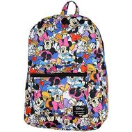 Loungefly Disney Mickey Minnie Mouse Donald Daisy Duck Backpack Friends Print