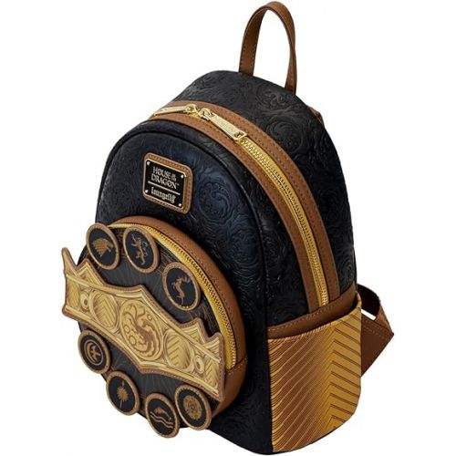  Loungefly House of The Dragon Crown Mini-Backpack, Amazon Exclusive