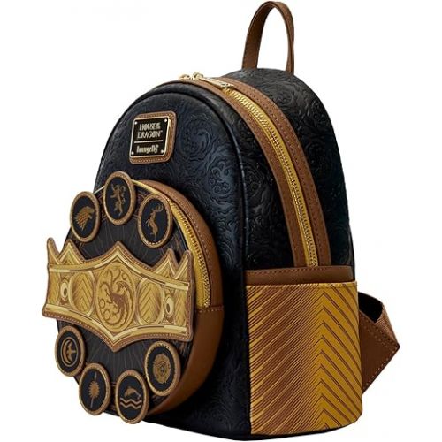  Loungefly House of The Dragon Crown Mini-Backpack, Amazon Exclusive