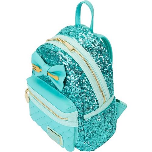  Loungefly Disney The Little Mermaid Sequins Collection Mini-backpack, Amazon Exclusive