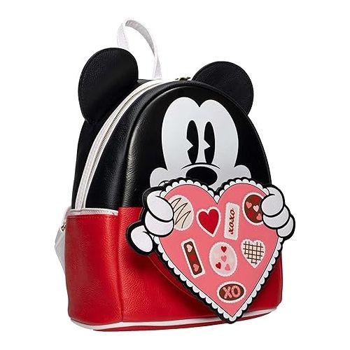  Loungefly Disney Mickey Mouse Chocolate Box Valentine Exclusive Mini-Backpack