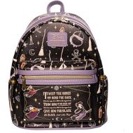 Loungefly Disney Hocus Pocus GITD (Glow in the Dark) Spell Mini Backpack