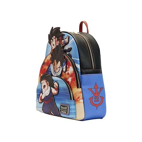  Loungefly Dragon Ball Z Triple Pocket Mini Backpack Confidential