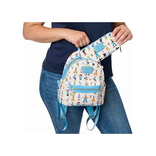  Loungefly Women's Mini Backpack, Blue