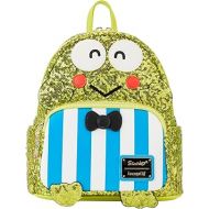 Loungefly Sanrio Sequin Keroppi Green Mini Backpack