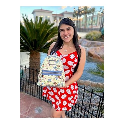  Loungefly Disney Lilo and Stitch Hula Dance Mini Backpack