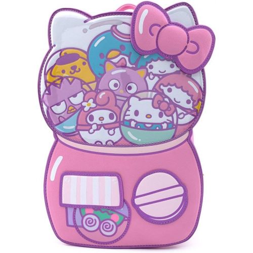  Loungefly x Sanrio Hello Kitty Kawaii Machine Figural Mini Backpack (One Size, Multi)