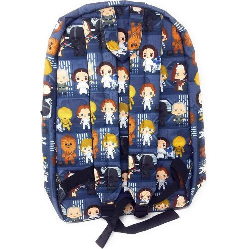  Loungefly Disney Star Wars Chibi Character Nylon Backpack