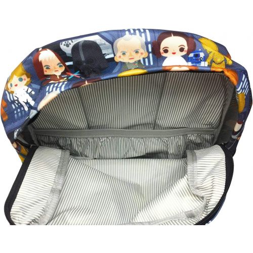 Loungefly Disney Star Wars Chibi Character Nylon Backpack