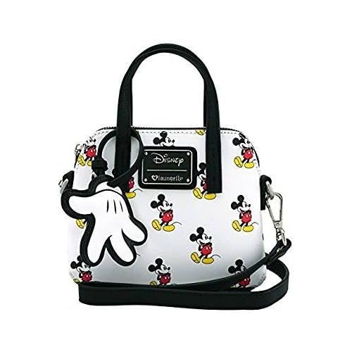  Loungefly x Disney Mickey Mouse Print Convertible Handbag