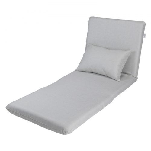  Loungie Relaxie Linen 5 Position Adjustable Convertible Flip Chair