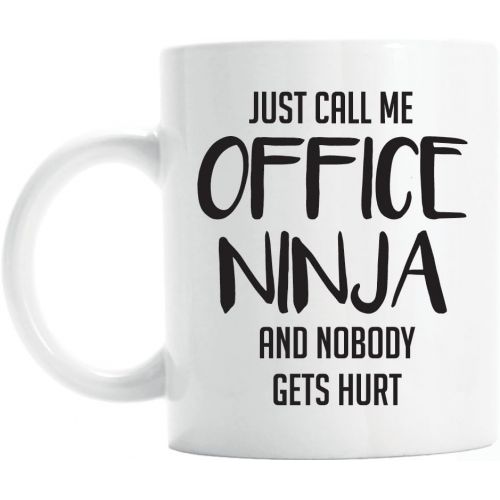  Lovable Gift Co Just call me office ninja, funny mug, coworker gift