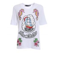 Love Moschino Rubberized print T-shirt