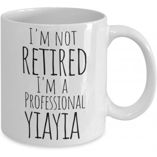  [아마존베스트]Love This Mug Yiayia Mug for Retired Greek Grandma - Best Mothers Day, Christmas Stocking Stuffer, Birthday or Baby Reveal Gift For a New Grandmother from Grandkids Granddaughter Grandson - 11oz