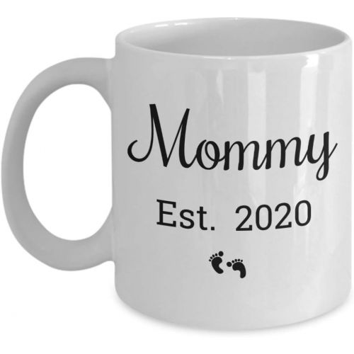  [아마존베스트]Love This Mug Mommy Est 2020 Mug - Pregnancy Gift For First Time Mom Mother - Expectant Parents 11oz Coffee Cup