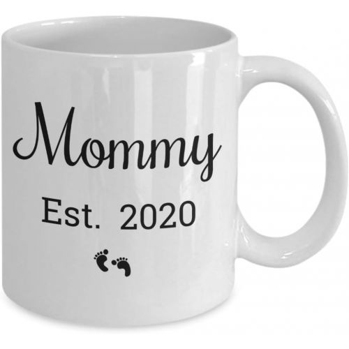  [아마존베스트]Love This Mug Mommy Est 2020 Mug - Pregnancy Gift For First Time Mom Mother - Expectant Parents 11oz Coffee Cup