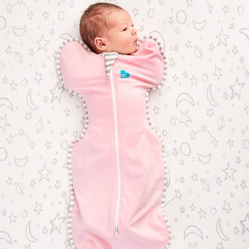  Love to Dream Love To Dream Swaddle UP, Pink, Small, 7-13 lbs, Dramatically Better Sleep, Allow Baby to Sleep in Their Preferred arms up Position for self-Soothing, snug fit Calms Startle Reflex