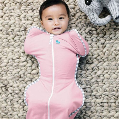  Love to Dream Love To Dream Swaddle UP, Pink, Small, 7-13 lbs, Dramatically Better Sleep, Allow Baby to Sleep in Their Preferred arms up Position for self-Soothing, snug fit Calms Startle Reflex