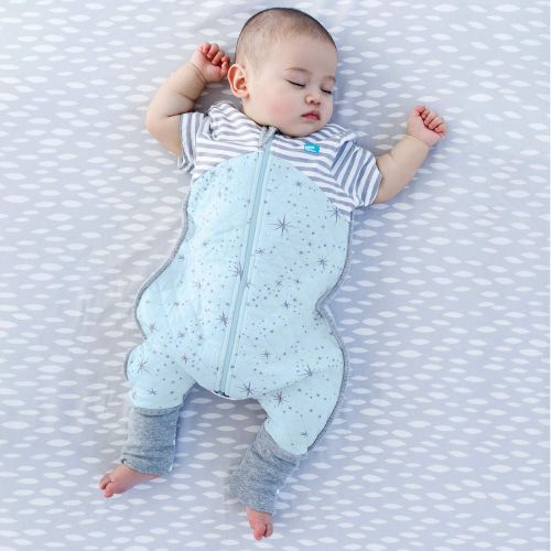  Love to Dream Love To Dream Sleep Suit, 1.0 TOG, Blue, 12-24 Months, Premium All-in-one Quilted Wearable Blanket That can’t be Kicked Off, Legs with 2-in-1 feet Perfect for Sleep & Play, Ideal f