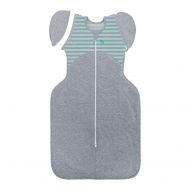 Love to Dream Love To Dream Swaddle UP 50/50 Transition Bag Warm, Mint, Medium, 13-18.5 lbs, Patented Zip-Off Wings, Gently Help Baby Safely Transition from Being swaddled to arms Free Before Ro