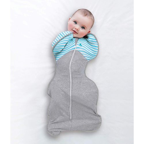  Love to Dream Love To Dream Swaddle UP Warm, Turquoise, Medium, 13-18.5 lbs, Dramatically Better Sleep, Allow...