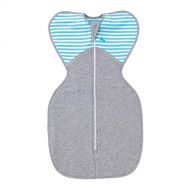 [아마존베스트]Love To Dream Swaddle UP Warm, Turquoise, Medium, 13-18.5 lbs, Dramatically Better Sleep, Allow Baby to Sleep in Their Preferred arms up Position for self-Soothing, snug fit Calms