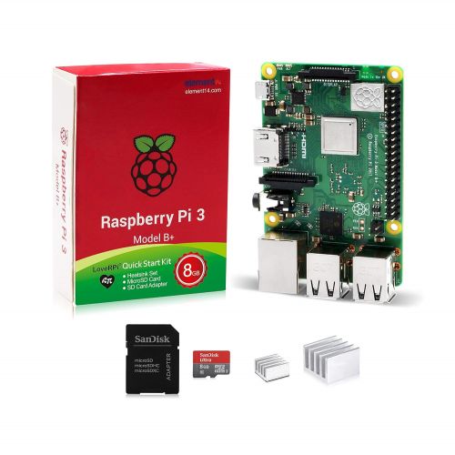  LoveRPi Raspberry Pi 3 B+ 8GB Quick Start Kit