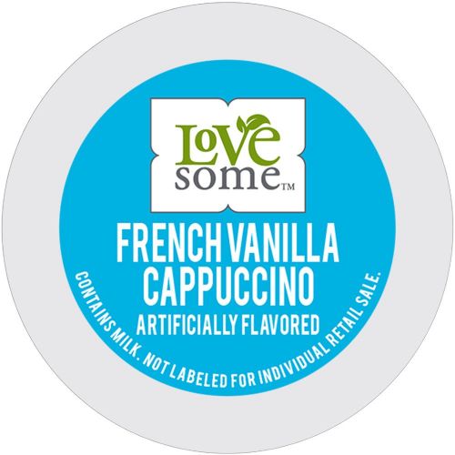  LoveSome French Vanilla Cappuccino K-Cup, 12 Count (Pack of 6)