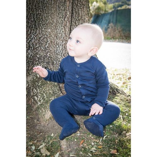  L%27ovedbaby Lovedbaby Unisex-Baby Organic Cotton Footed Overall