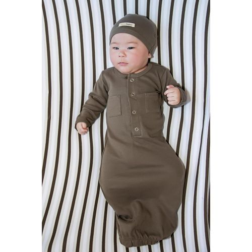  L%27ovedbaby Lovedbaby Organic Infant Gown