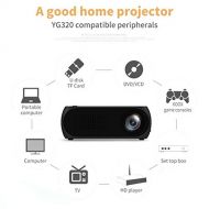 Loveje Mini HD Projector Video LED 1080P HDMI MHL Input Home Entertainment Cinema Pocket Projector for PCTVDVDMoviesGamesOutdoor
