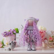 /LovelyDollsStore Boudoir Textile Interior Romantic doll made by Bobrova Kristina.