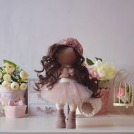 /LovelyDollsStore Boudoir Textile Interior Romantic doll made by Bobrova Kristina.