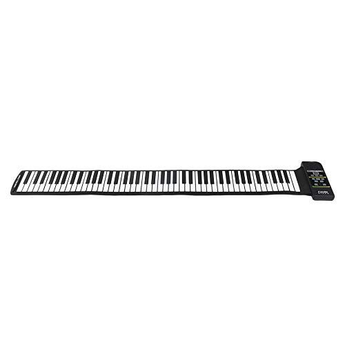  Lovelysunshiny Hand Roll Up Electronic Piano Pad Portable 88 Key Electronic Piano Keyboard