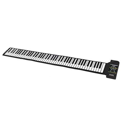  Lovelysunshiny Hand Roll Up Electronic Piano Pad Portable 88 Key Electronic Piano Keyboard