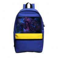 Lover Bei Kyu the Cosmic Snake Oxford Travel Backpack Shoulder Bags School Backpack