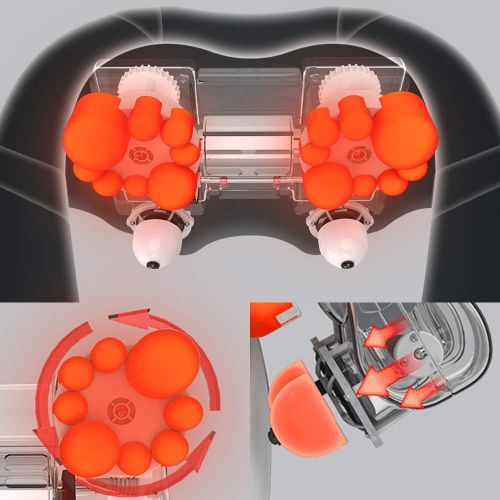  Loverbeby loverbeby Shiatsu Back and Neck Massager with Heat, Deep Tissue 3D Kneading Massager for for Muscles...