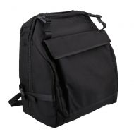 Lovermusic 48x52cm Black 1200D Oxford Cloth Case Storage Bag for Accordion 120 Bass