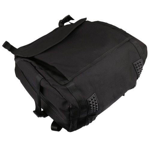  Lovermusic 48x52cm Black 1200D Oxford Cloth Case Storage Bag for Accordion 120 Bass