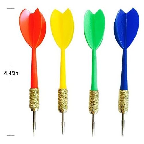  LovesTown Carnival Games Darts Balloons, 500Pcs Circus Decorations Christmas Balloons Water Balloons with 10Pcs Darts for Carnival Party Supplies