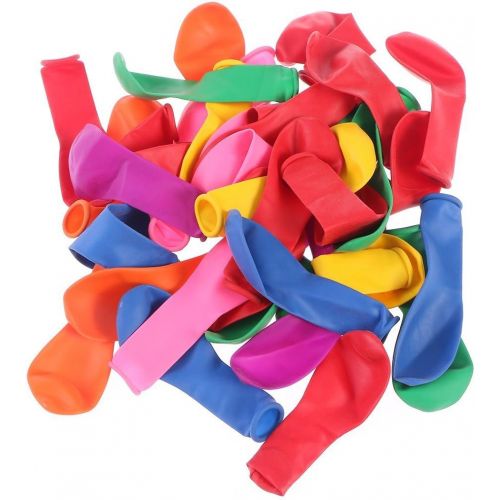  LovesTown Carnival Games Darts Balloons, 500Pcs Circus Decorations Christmas Balloons Water Balloons with 10Pcs Darts for Carnival Party Supplies