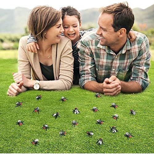  LovesTown Big Fake Ants Simulated Insect Prank Toy Ants Toy Figure 1.6 Joke Toys Halloween Party Supplies 50Pcs